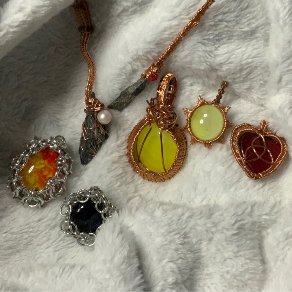 Handmade Jewelry & Brooms CUSTOMIZED ONLY SHOW